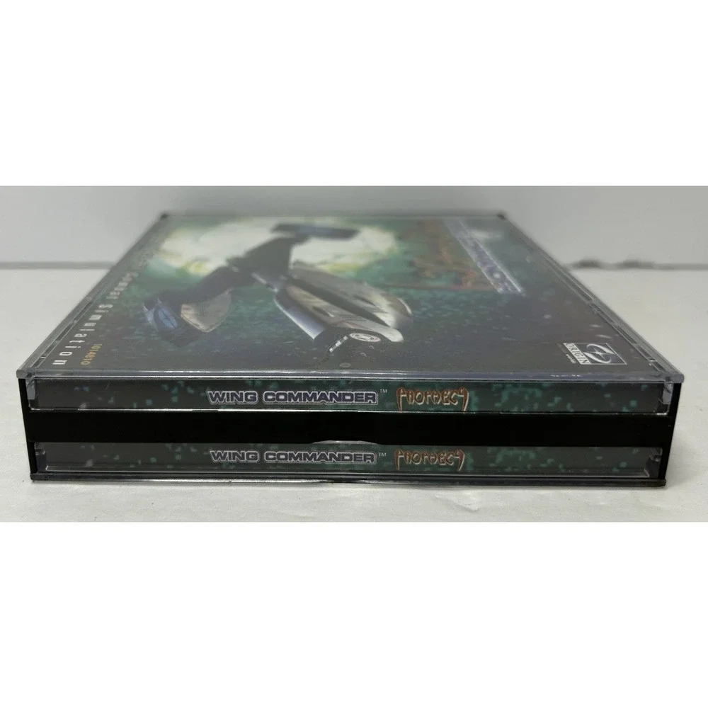Wing Commander Prophecy PC Games 3 Disk‎ Good Condition No Manual Sci-Fi Combat